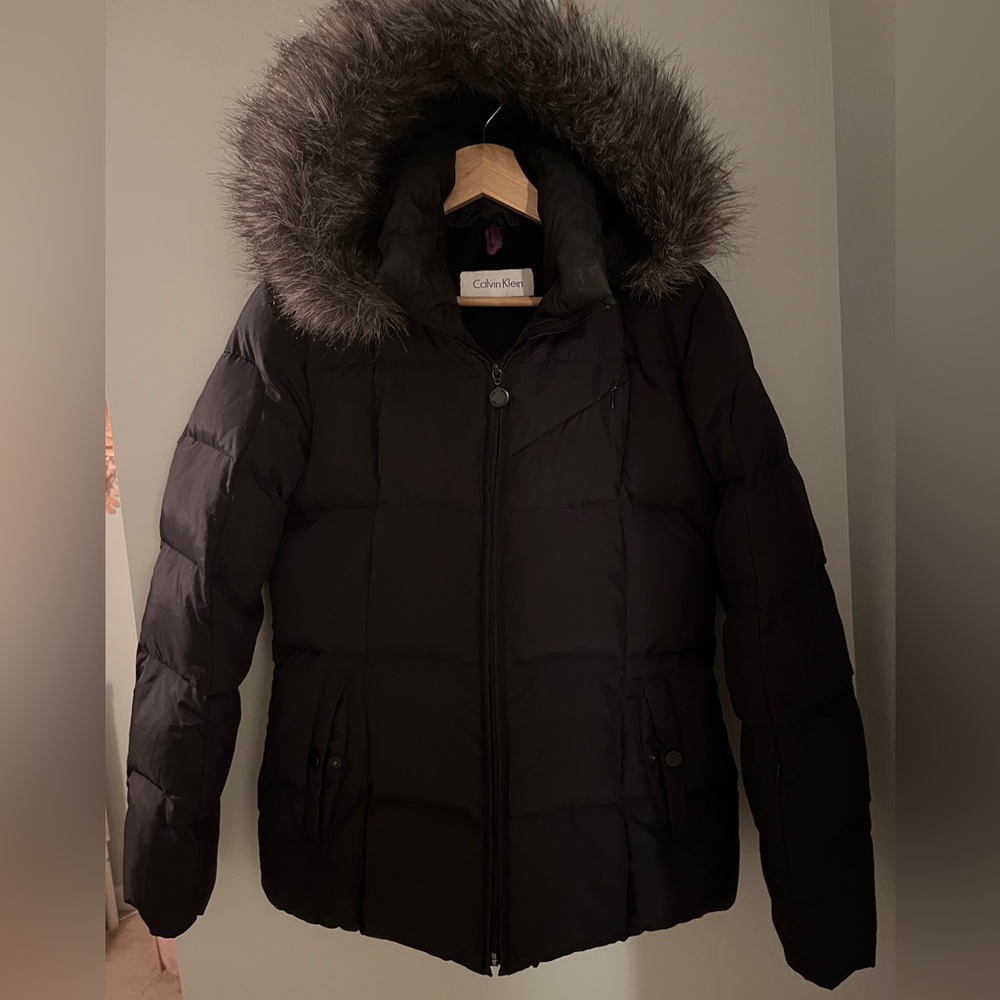 Calvin Klein Down Black Puffer Jacket